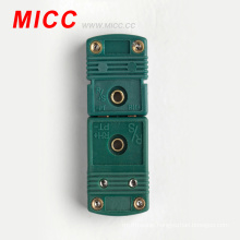 Green S Omega thermocouple connector